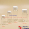 Garrafas de diagnóstico de 50 ml PETG com fechamento