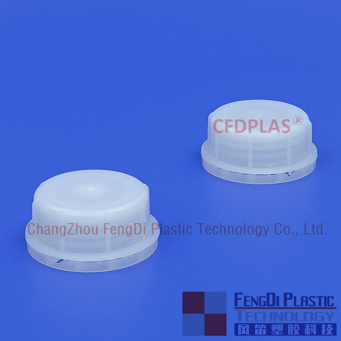 Cfdplas hdpe din51mm tampas ventiladas com rosca