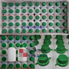 Frasco de Amostra de Óleo Combustível Bunker com Tampa Verde 750ml
