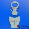Cordlock resistente CFD-BLOK-0503 para travamento de bico FIBC