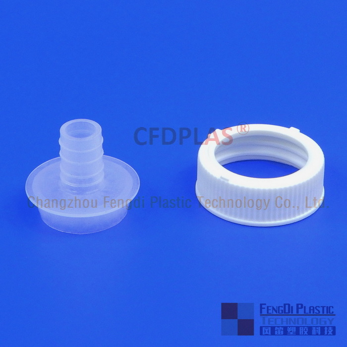 Adaptador do conector com 3/8 "mamilo para o kit de dispensador de tubo Cubitainer
