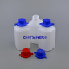 Garrafa de amostra de óleo de combustível 750ml com tampa vermelha