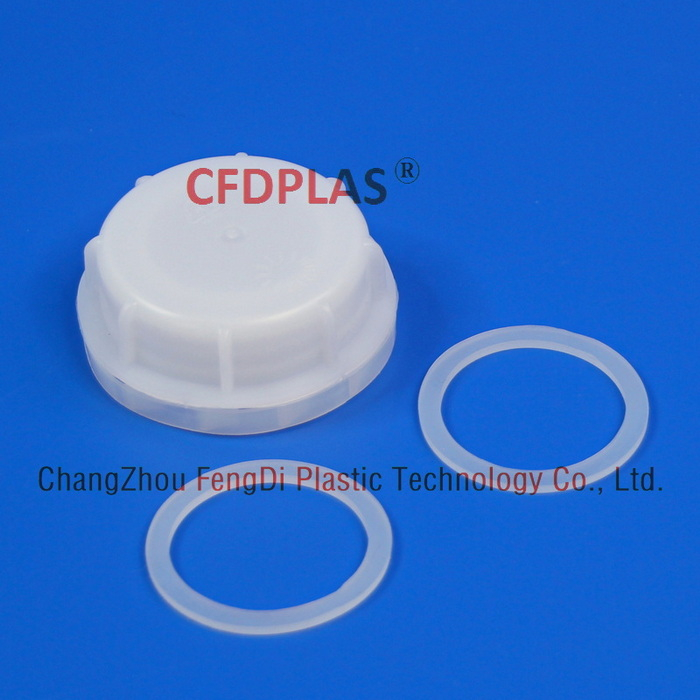 DIN51MM HDPE TIMPERIDO AVELECENDO CAPS COM JUNTA COM JUNCA