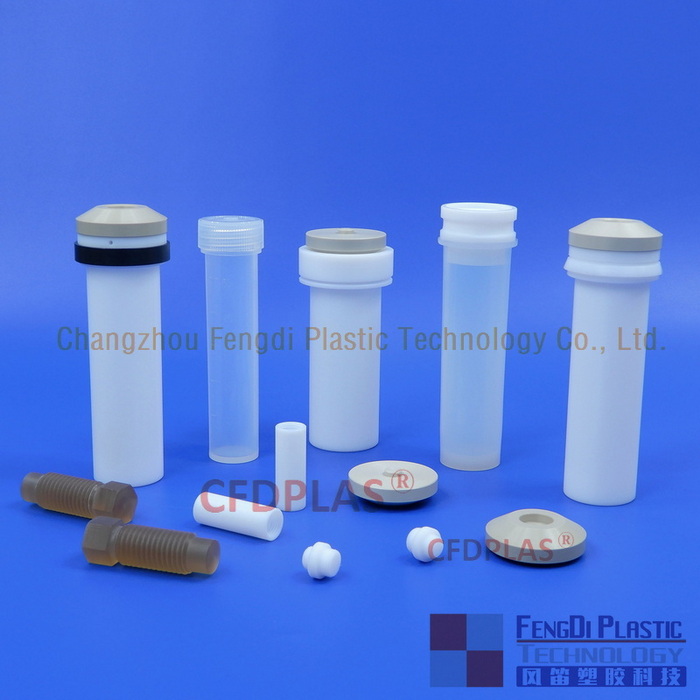 Vaso de digestão com microondas com revestimento