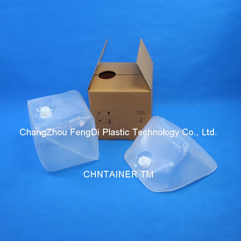 Cubitainer LDPE dobrável de 20 litros e 5 galões