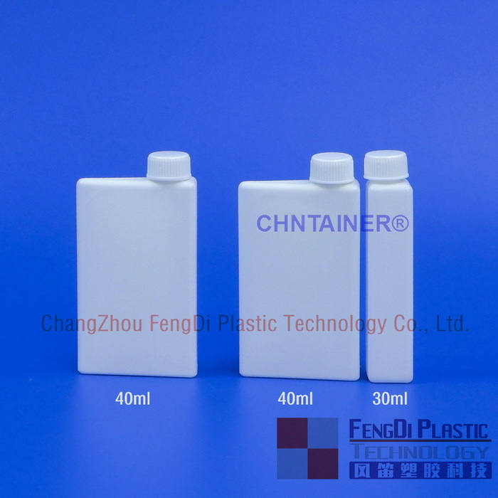 Garrafas de frascos de reagente branco 40 ml e 30 ml usados ​​no MetroLab 4000 Chemistry Analyzer 