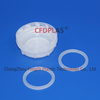 DIN51MM HDPE TIMPERIDO AVELECENDO CAPS COM JUNTA COM JUNCA