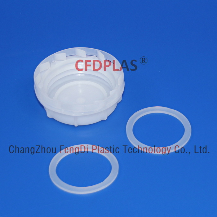 DIN51MM HDPE TIMPERIDO AVELECENDO CAPS COM JUNTA COM JUNCA