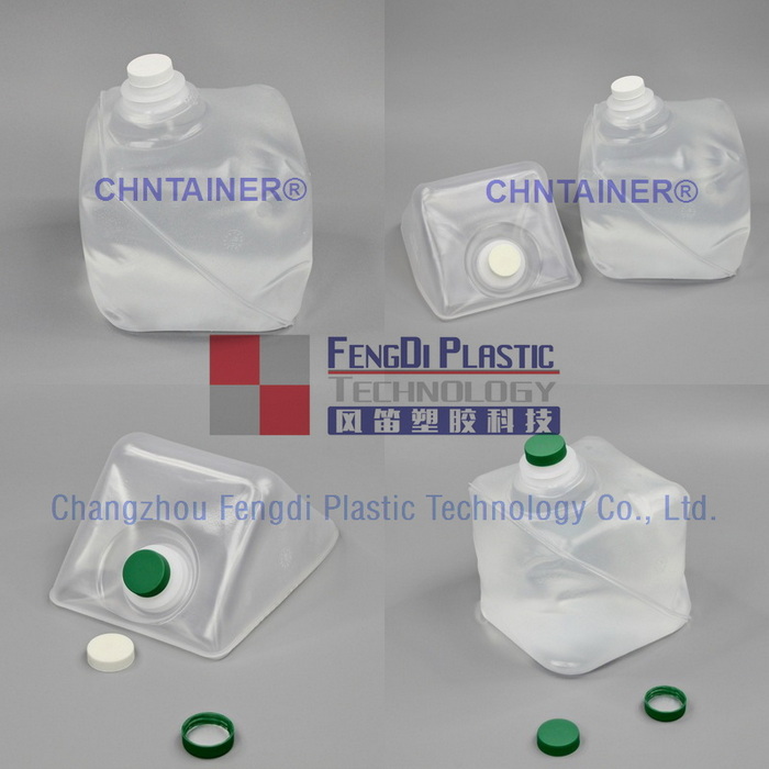 Inserção de 5L Cubitainer com tampa de parafuso de 38-400 mm