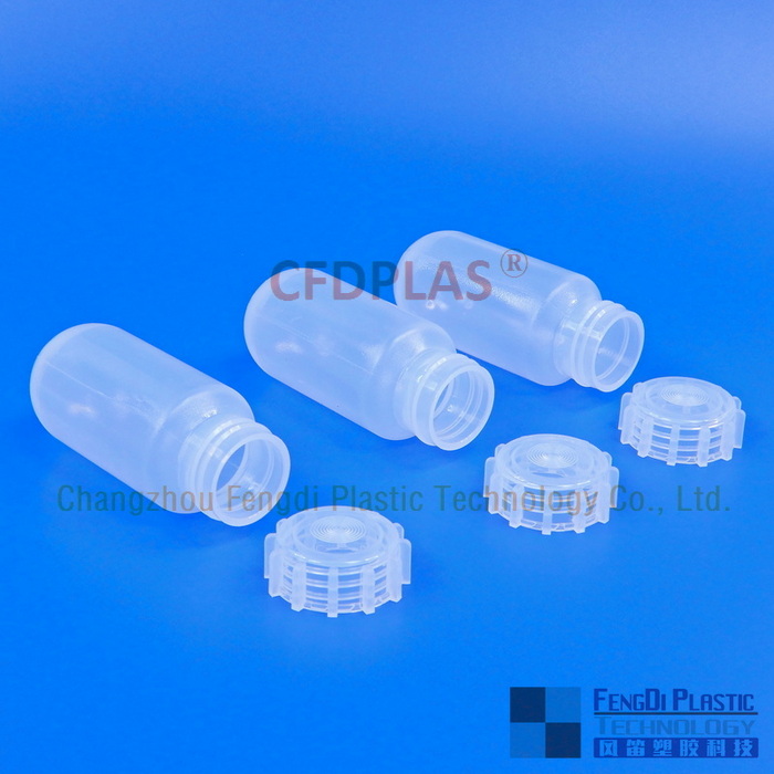 Tubos de centrífuga de 100 ml PPCO com tampa de parafuso