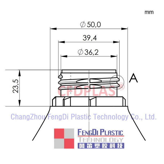 NATURA HDPE DIN40mm Fechamentos ventilados