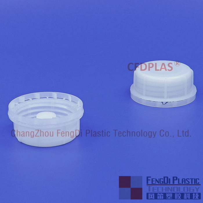 Cfdplas hdpe din51mm tampas ventiladas com rosca
