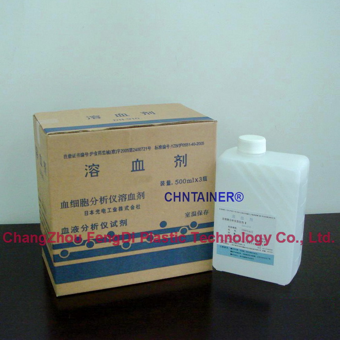 Nihon-kohden lising garrafa de reagente 500ml