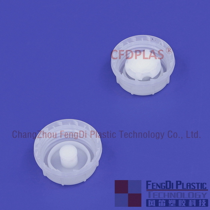 Cfdplas hdpe din51mm tampas ventiladas com rosca